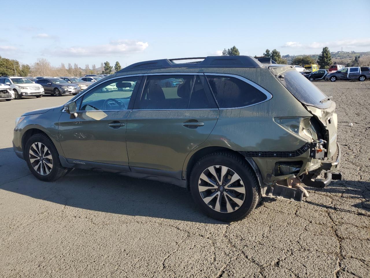 2016 Subaru Outback VIN 4S4BSANC5G3295144 Copart auction photo, rear end damage thumbnail 2