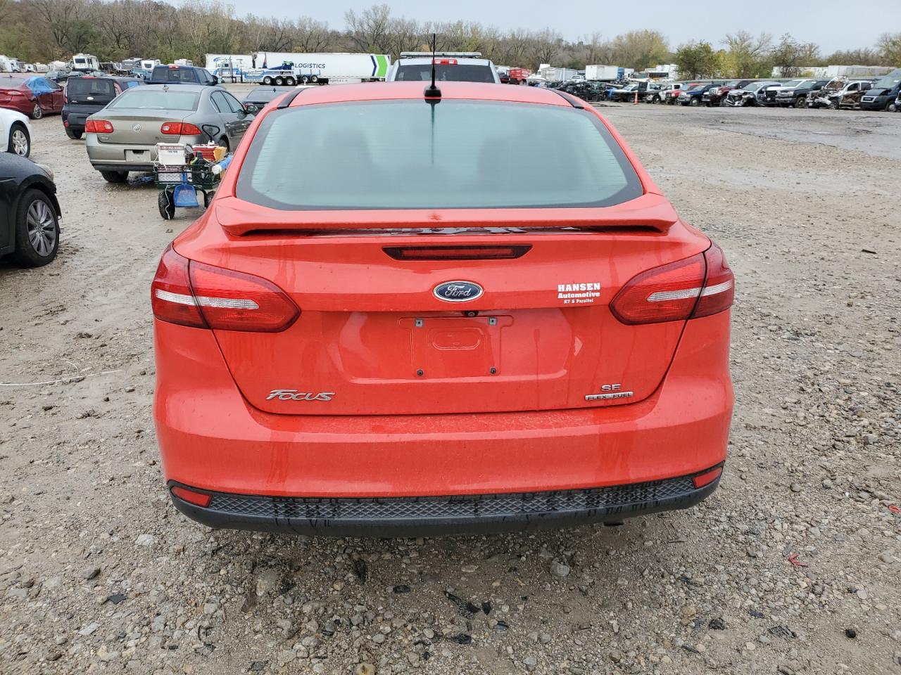 2015 Ford Focus VIN 1FADP3F29FL203277 Copart auction photo, front end / minor dent/scratches damage thumbnail 6