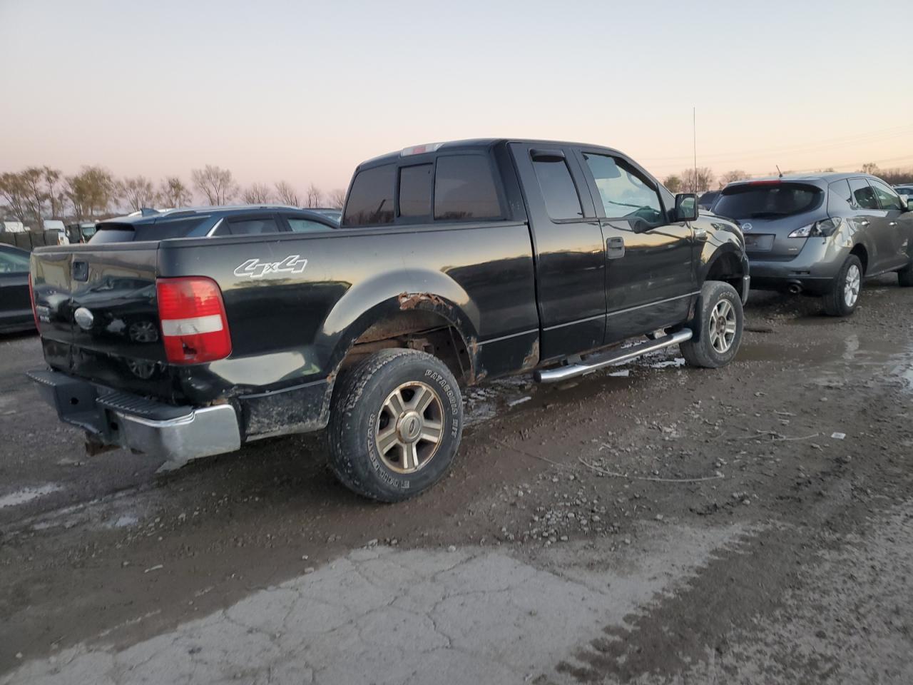 2006 Ford F-150 VIN 1FTPX14V56NB02542 Copart auction photo, burn - engine damage thumbnail 3
