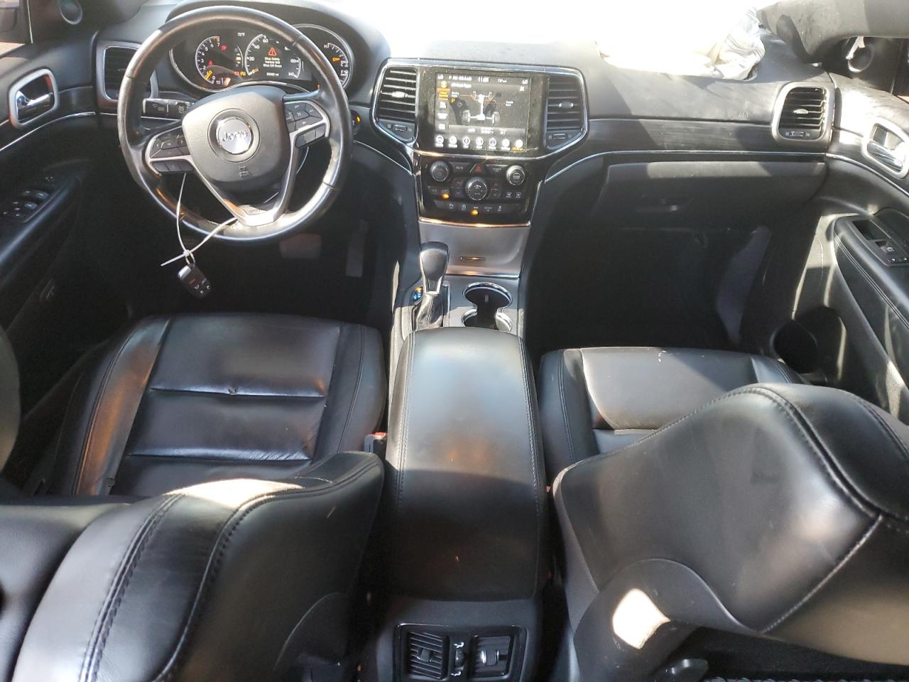 2020 Jeep Grand Cherokee VIN 1C4RJFBG8LC401123 Copart auction photo, front end / side damage thumbnail 8