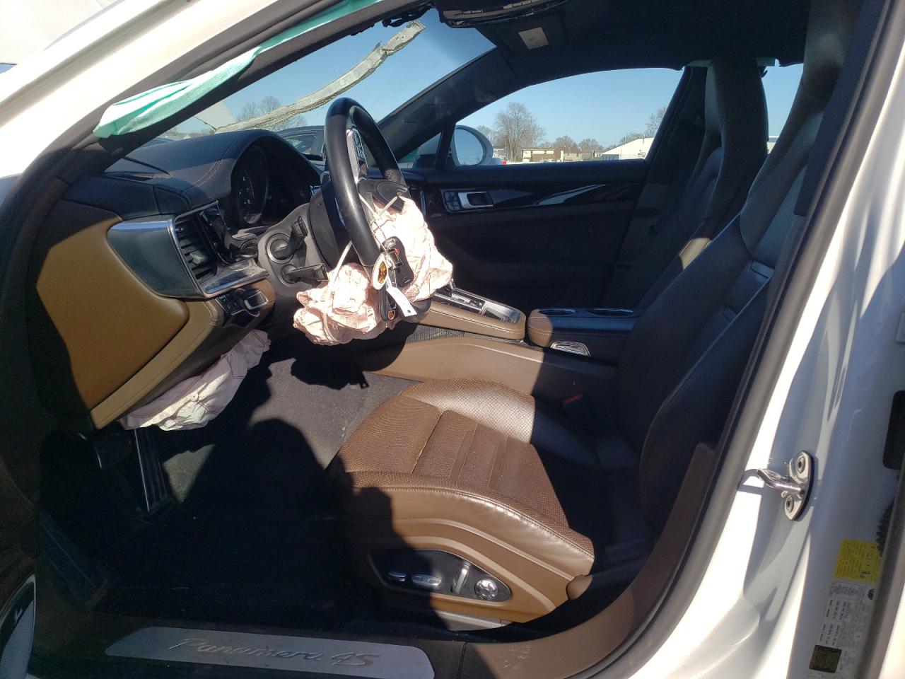 2018 Porsche Panamera VIN WP0CB2A76JL190224 Copart auction photo, front end damage thumbnail 7