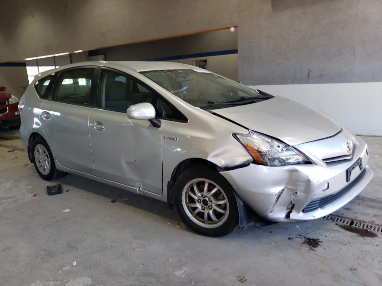 2012 Toyota Prius VIN JTDZN3EU1C3026857 Copart auction photo, front end / side damage thumbnail 4