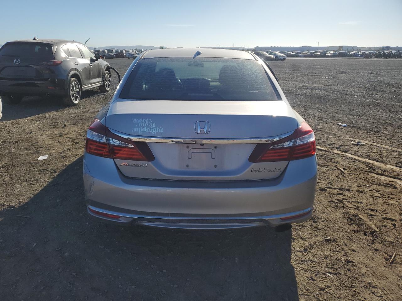 2016 Honda Accord VIN 1HGCR2F71GA158758 Copart auction photo, side damage thumbnail 6