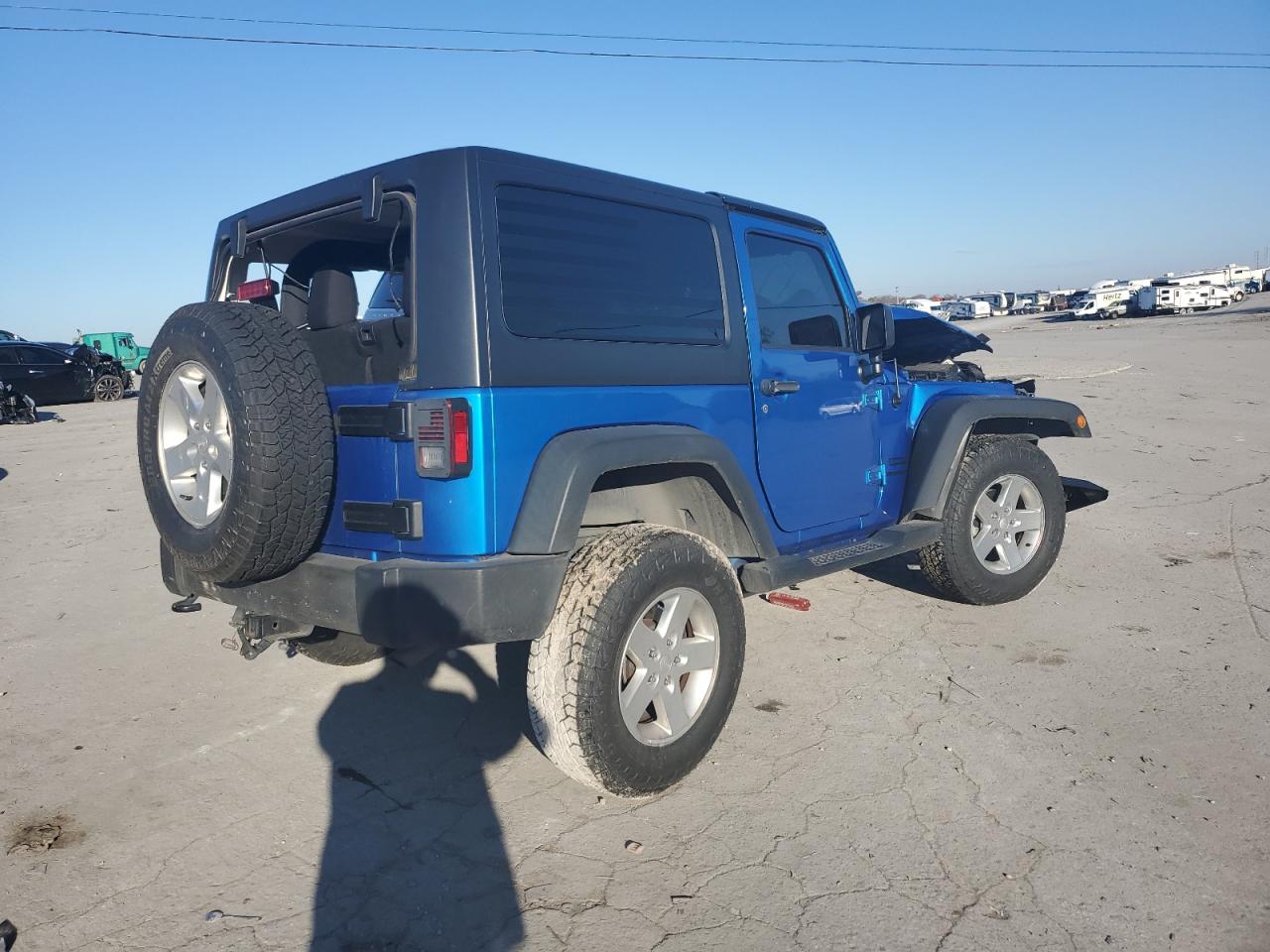 2016 Jeep Wrangler VIN 1C4AJWAG5GL218704 Copart auction photo, all over damage thumbnail 3