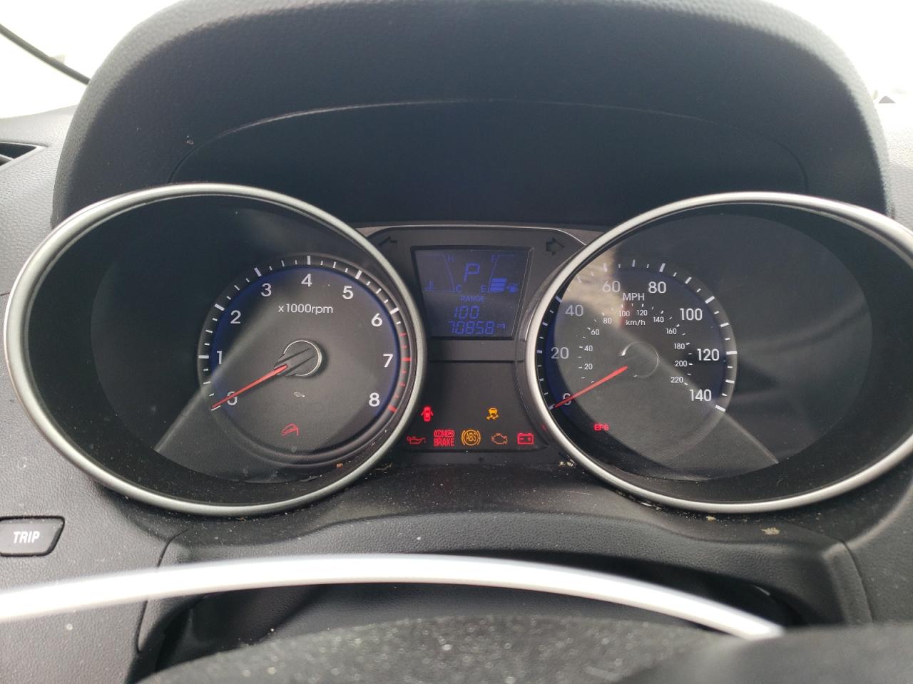 2012 Hyundai Tucson VIN KM8JU3AC5CU357394 Copart auction photo, front end damage thumbnail 9