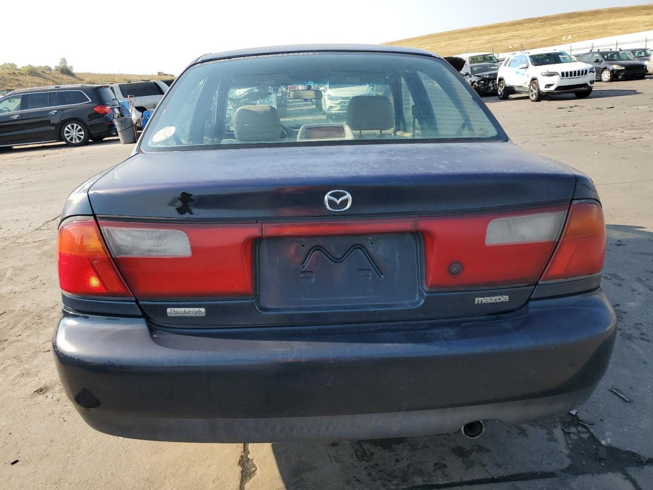 1998 Mazda Protege VIN JM1BC1417W0215067 Copart auction photo, front end damage thumbnail 6
