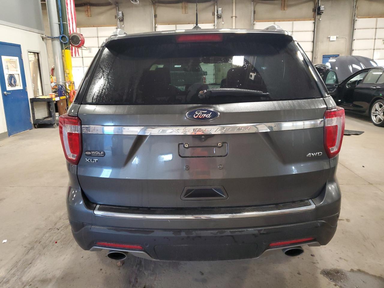 2018 Ford Explorer VIN 1FM5K8D80JGC93837 Copart auction photo, front end damage thumbnail 6
