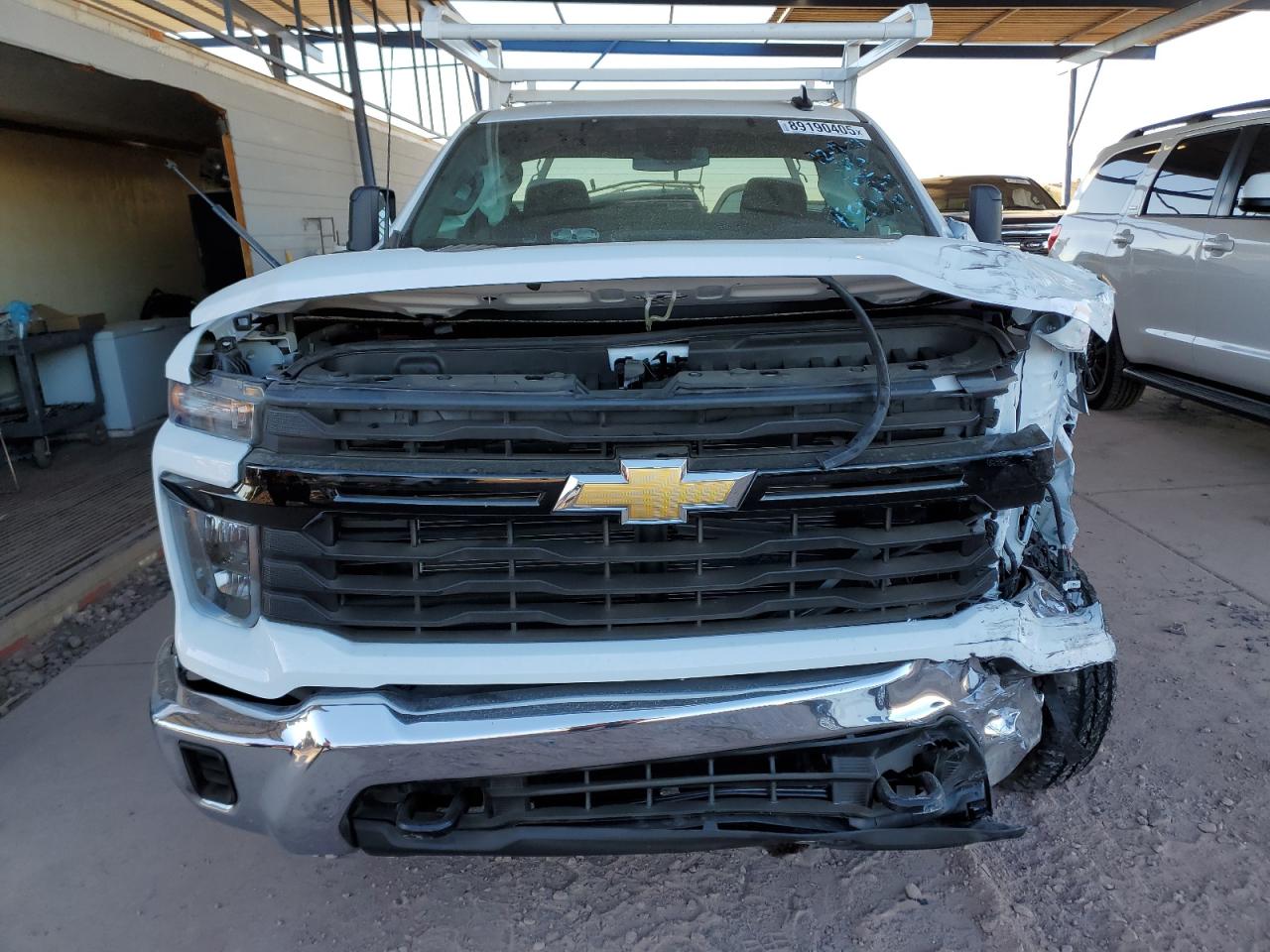 2024 Chevrolet Silverado VIN 1GB0WLE79RF357732 Copart auction photo, front end damage thumbnail 5