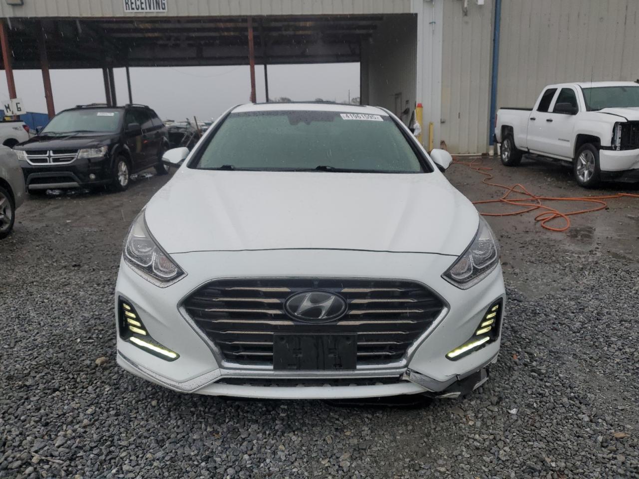 2018 Hyundai Sonata VIN 5NPE34AF2JH673674 Copart auction photo, rear end damage thumbnail 5