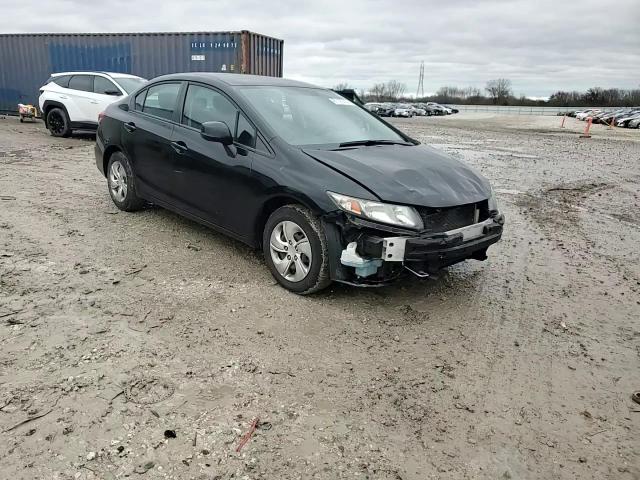 2013 Honda Civic VIN 2HGFB2F51DH585807 Copart auction photo, front end damage thumbnail 13