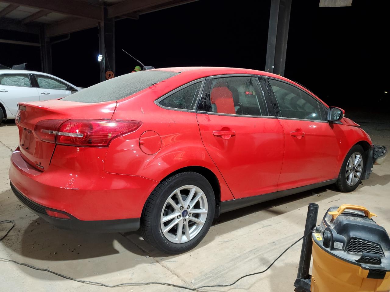 2016 Ford Focus VIN 1FADP3F20GL348208 Copart auction photo, front end / side damage thumbnail 3