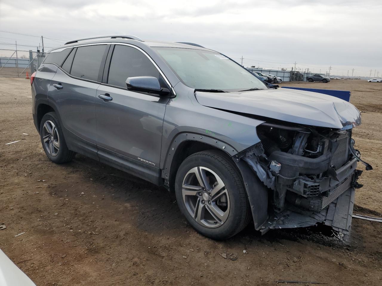 2018 GMC Terrain VIN 3GKALVEV6JL343143 Copart auction photo, front end damage thumbnail 4