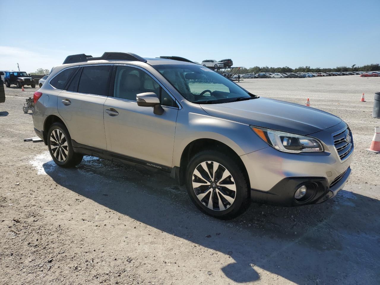 2015 Subaru Outback VIN 4S4BSBNC5F3287985 Copart auction photo, side damage thumbnail 4