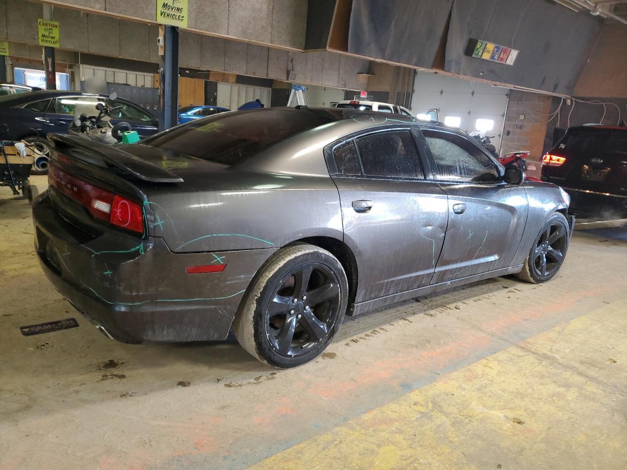 2014 Dodge Charger VIN 2C3CDXHG0EH334693 Copart auction photo, front end / minor dent/scratches damage thumbnail 3