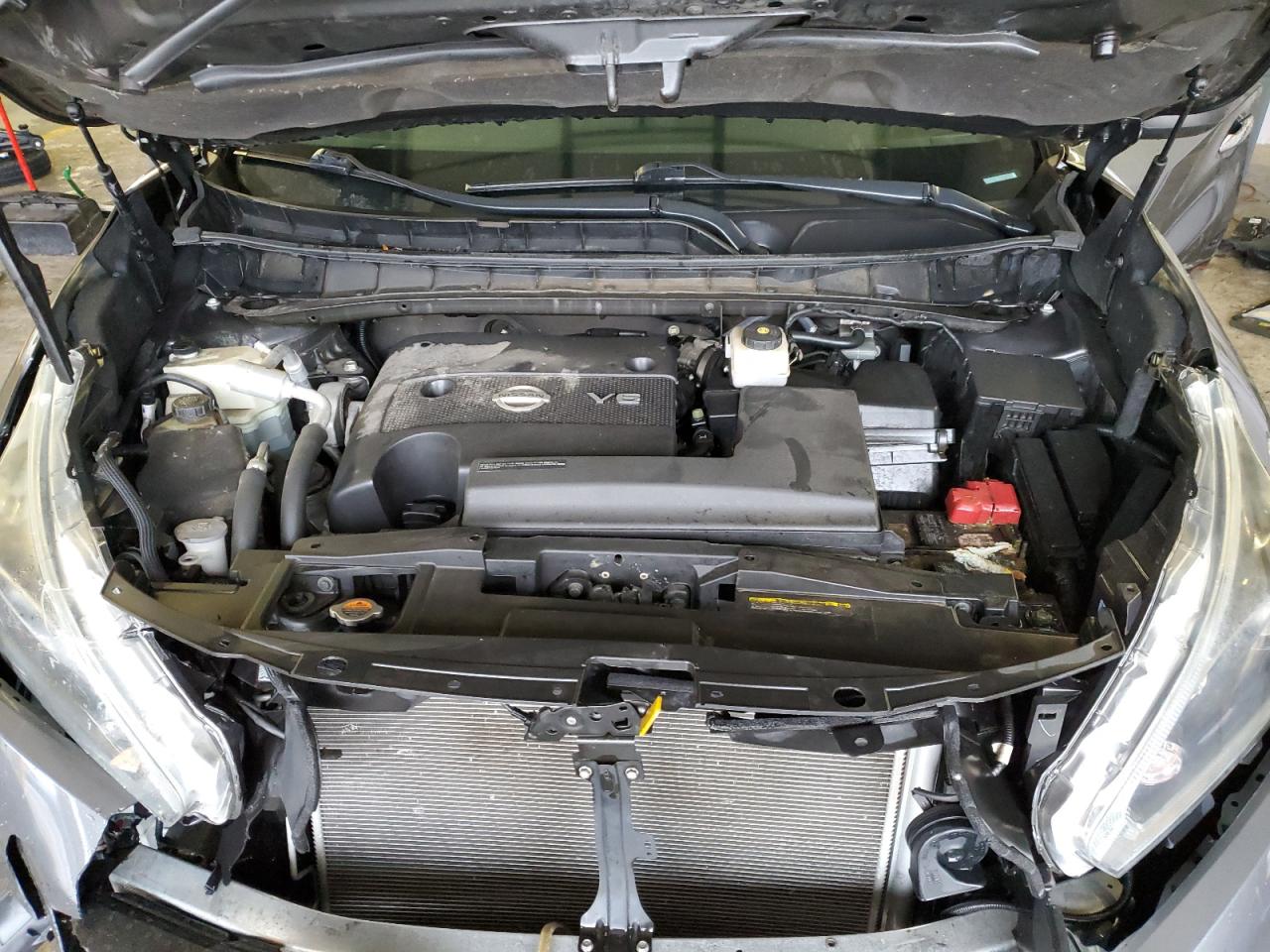 2018 Nissan Murano VIN 5N1AZ2MH8JN163551 Copart auction photo, front end damage thumbnail 12