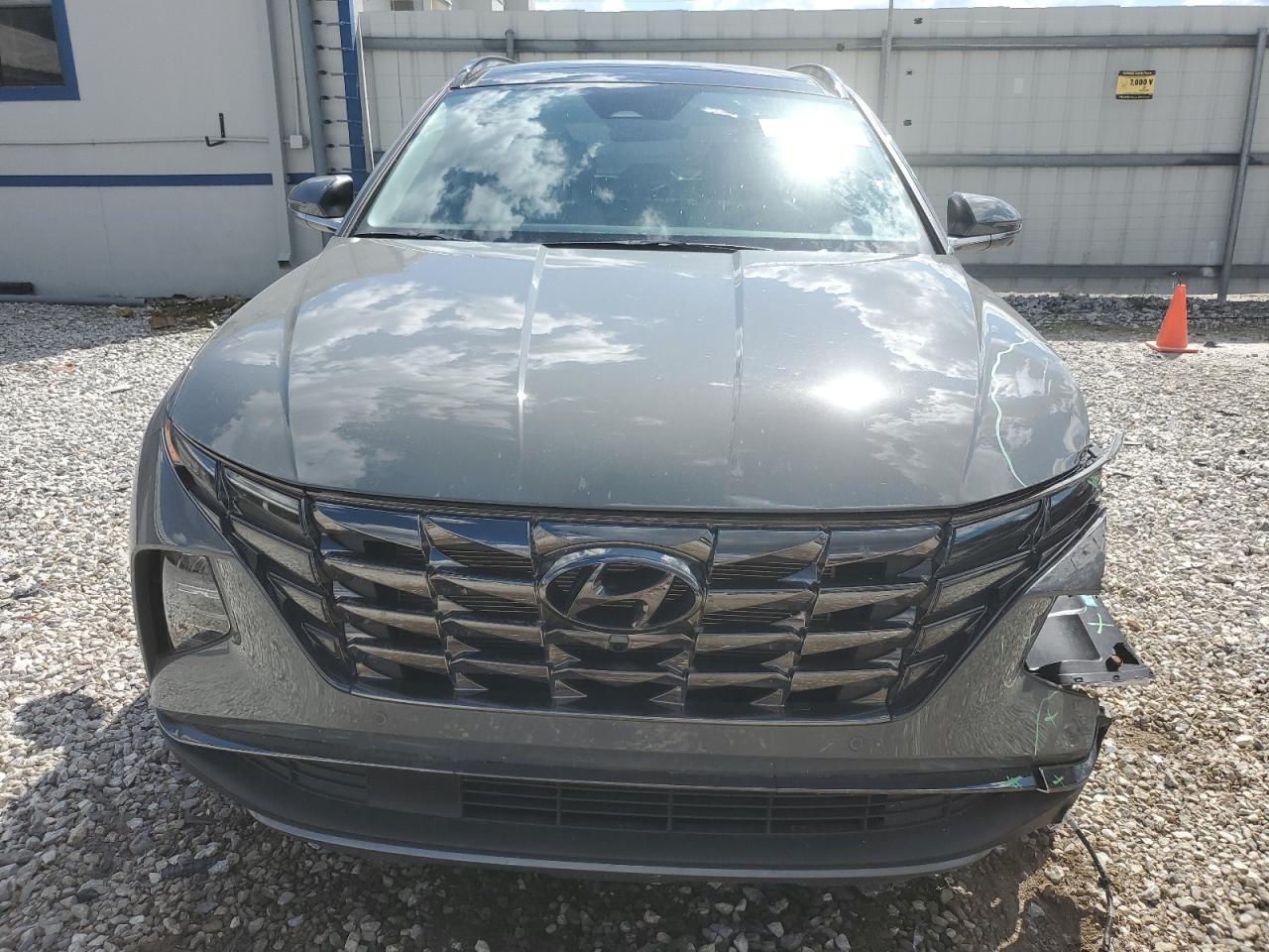 2024 Hyundai Tucson VIN 5NMJE3DE0RH376658 Copart auction photo, all over / undercarriage damage thumbnail 5