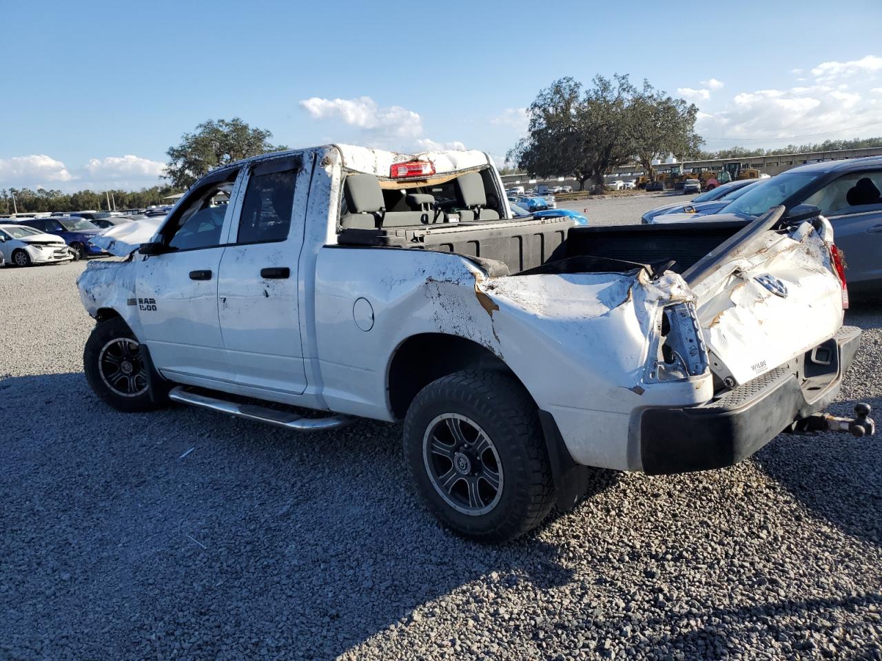 2015 RAM 1500 VIN 1C6RR6FT0FS654194 Copart auction photo, all over damage thumbnail 2