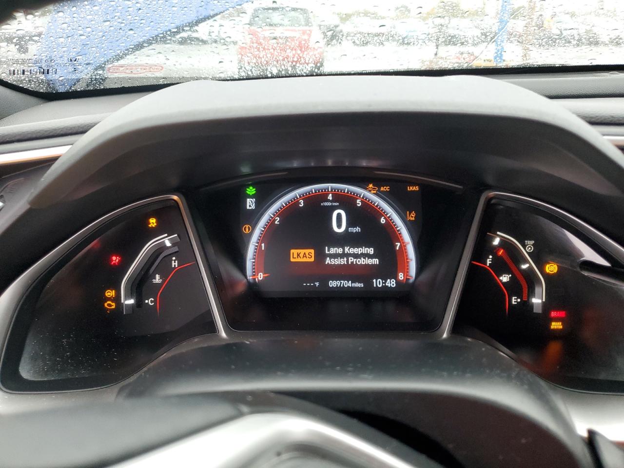 2020 Honda Civic VIN 2HGFC2F87LH593433 Copart auction photo, front end damage thumbnail 9