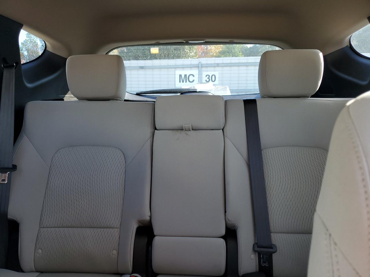 2018 Hyundai Santa Fe VIN 5NMZT3LB3JH073796 Copart auction photo, front end / unknown damage thumbnail 10