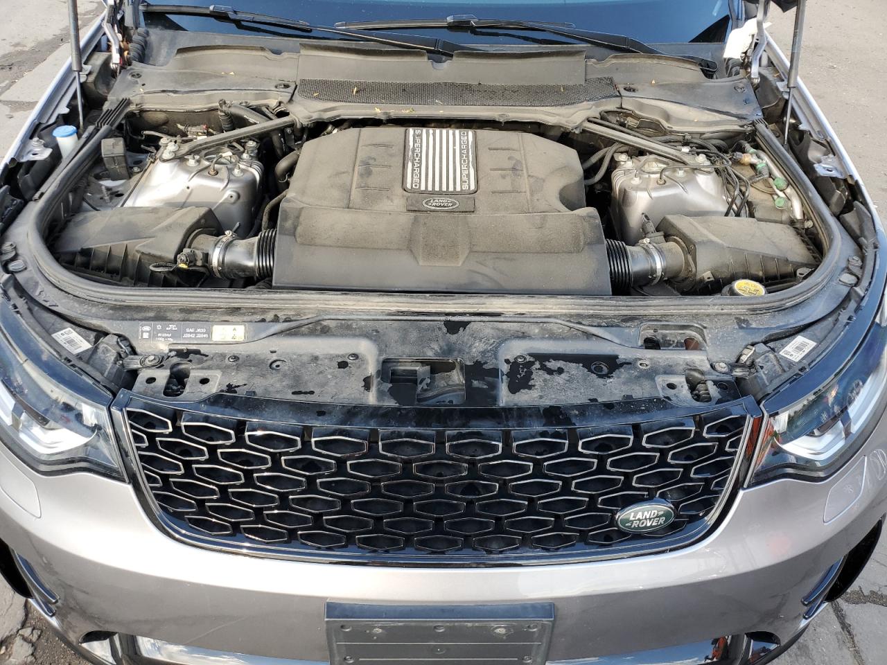 2020 Land Rover Discovery VIN SALRU2RV1L2421359 Copart auction photo, front end damage thumbnail 12