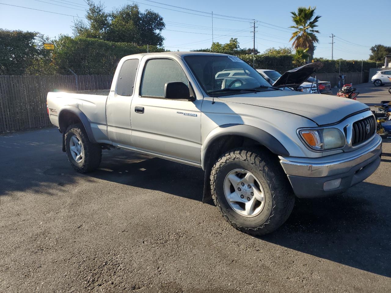 2004 Toyota Tacoma VIN 5TEWN72N34Z361273 Copart auction photo, rear end damage thumbnail 4