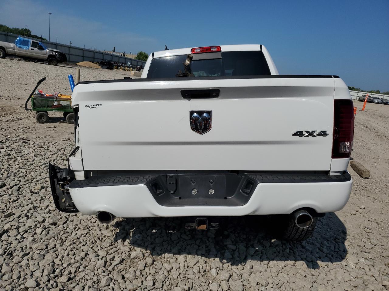2015 Dodge RAM VIN 1C6RR7MT9FS587412 Copart auction photo, front end / rear end damage thumbnail 6