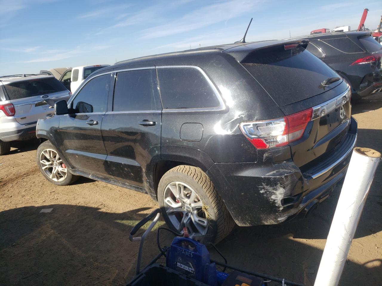 2013 Jeep Grand Cherokee VIN 1C4RJFDJ2DC602610 Copart auction photo, front end damage thumbnail 2