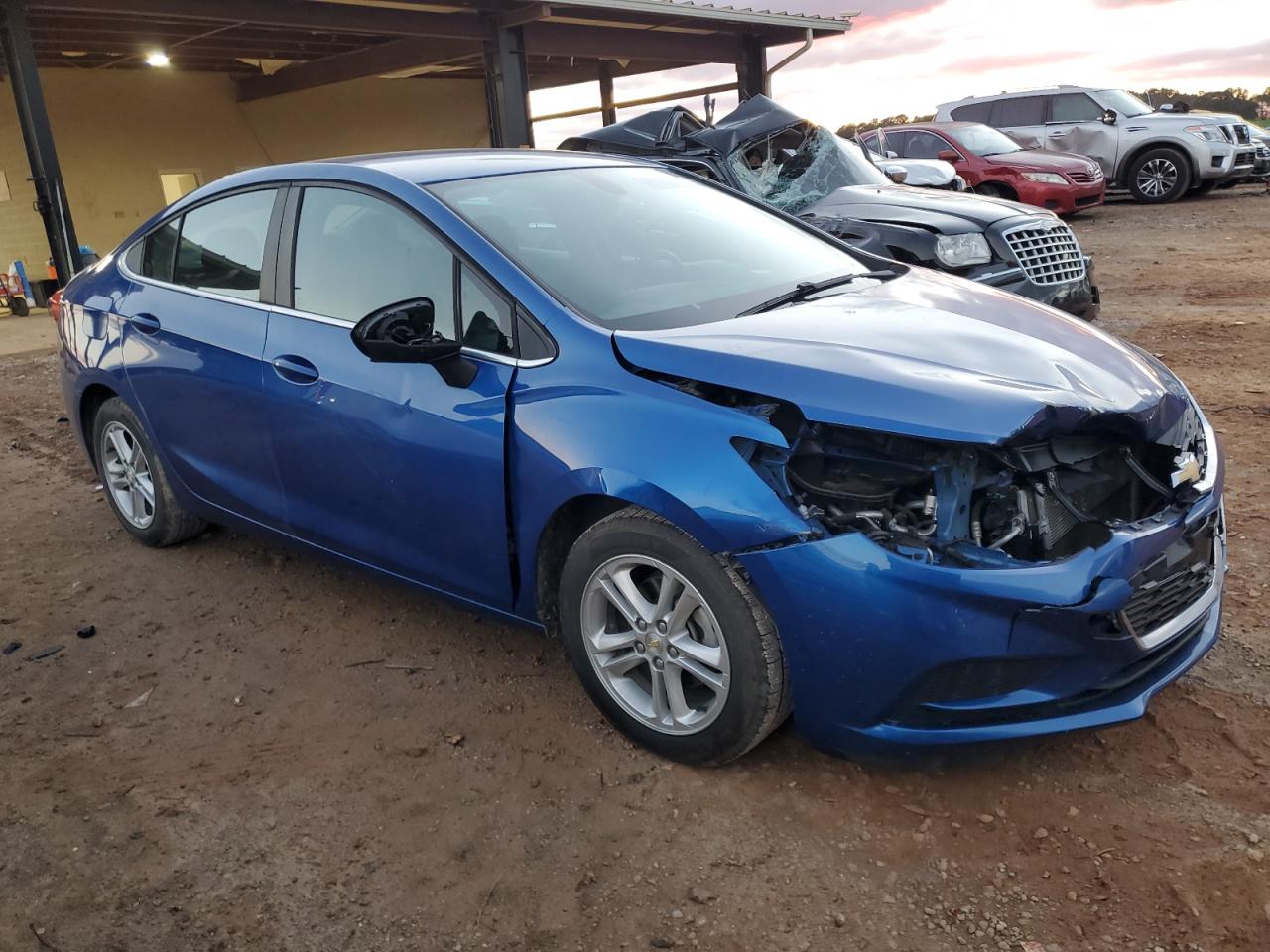 2016 Chevrolet Cruze VIN 1G1BE5SM8G7282907 Copart auction photo, front end damage thumbnail 4