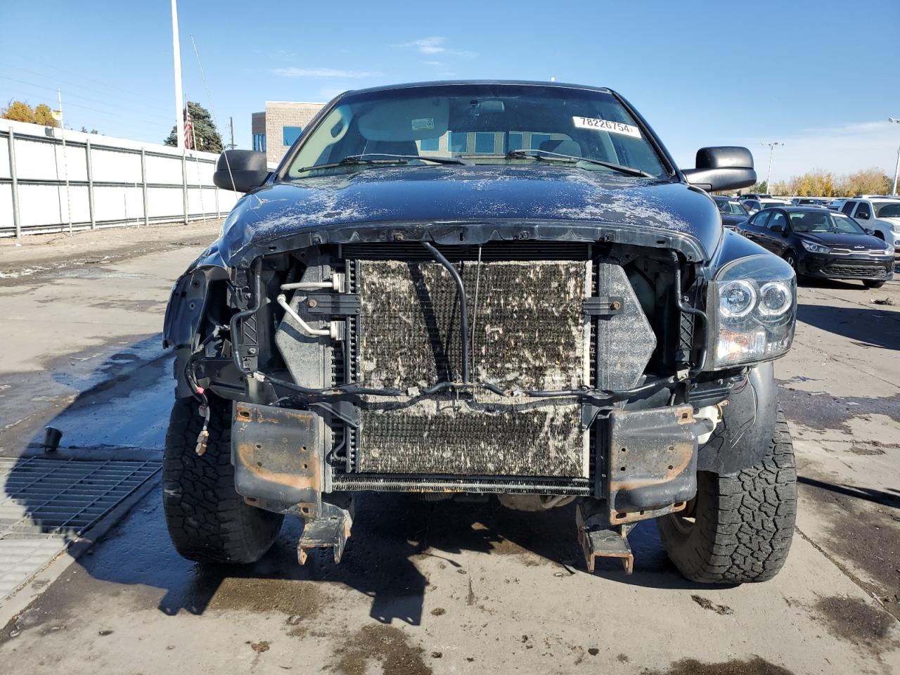 2008 Dodge RAM VIN 3D7KS28A68G166662 Copart auction photo, front end damage thumbnail 5