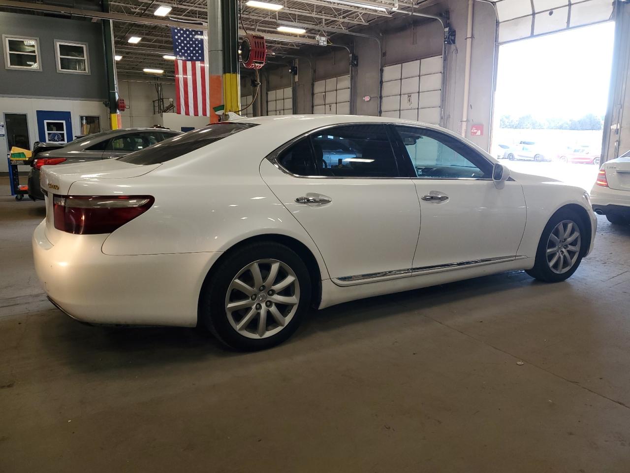 2007 Lexus LS VIN JTHBL46F975018558 Copart auction photo, mechanical damage thumbnail 3