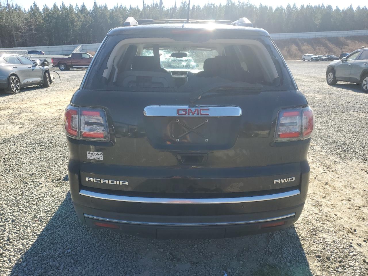 2015 GMC Acadia VIN 1GKKVPKD3FJ159086 Copart auction photo, vandalism damage thumbnail 6