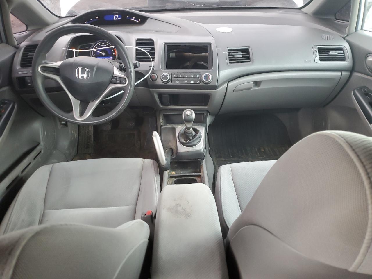 2010 Honda Civic VIN 19XFA1E56AE021736 Copart auction photo, front end damage thumbnail 8