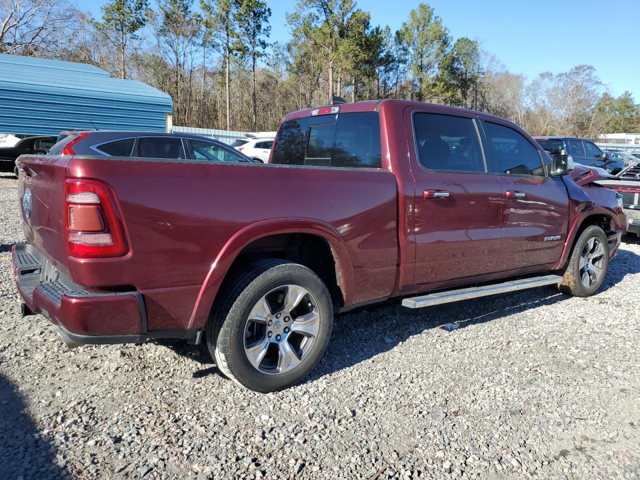 2019 RAM 1500 VIN 1C6RRERT0KN543157 Copart auction photo, all over damage thumbnail 3