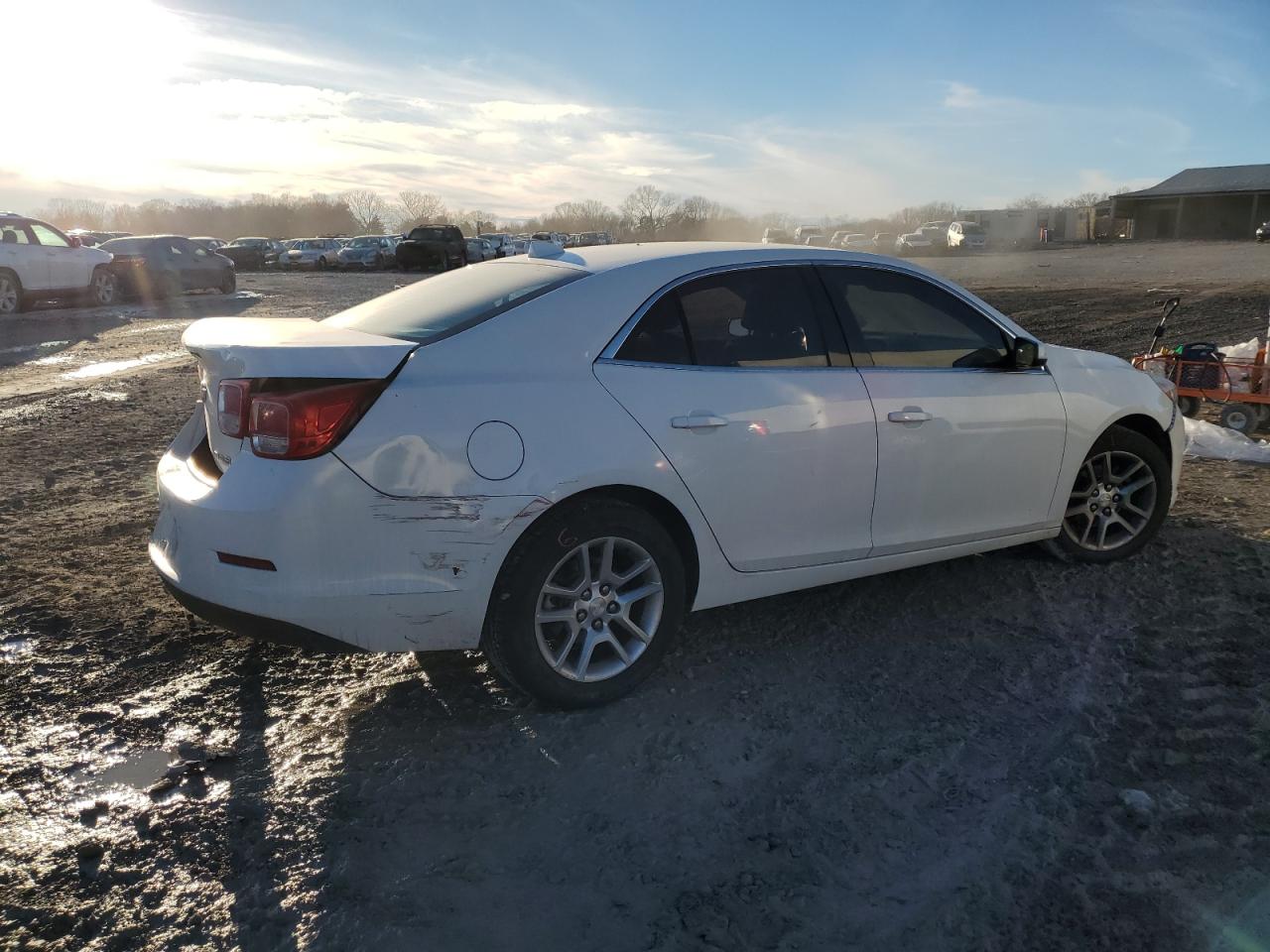 2013 Chevrolet Malibu VIN 1G11D5SR6DF156248 Copart auction photo, rear end damage thumbnail 3