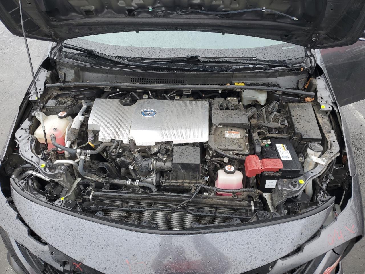2018 Toyota Prius VIN JTDKARFP2J3084756 Copart auction photo, front end damage thumbnail 11