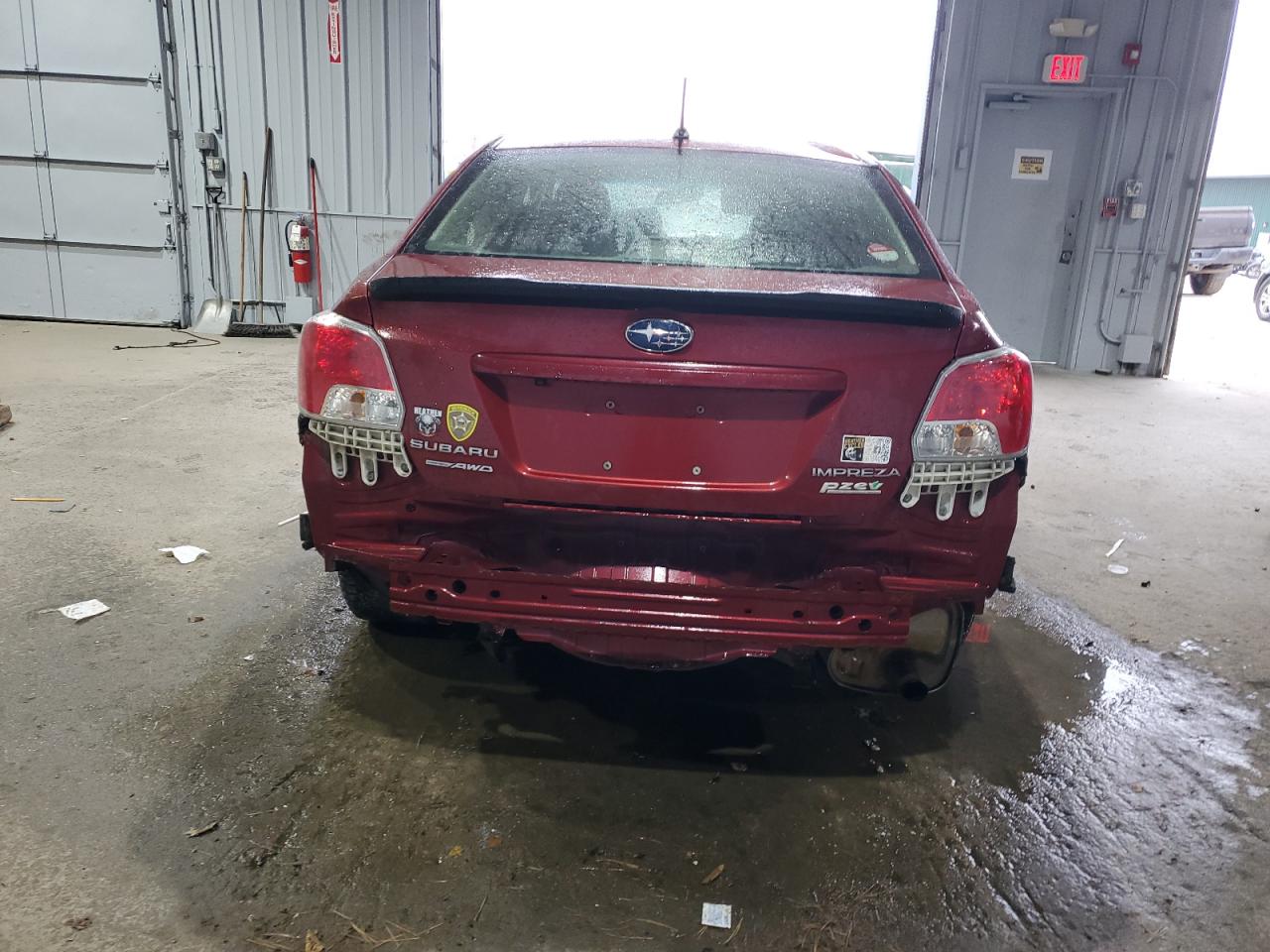 2016 Subaru Impreza VIN JF1GJAA63GH005151 Copart auction photo, all over / mechanical damage thumbnail 6