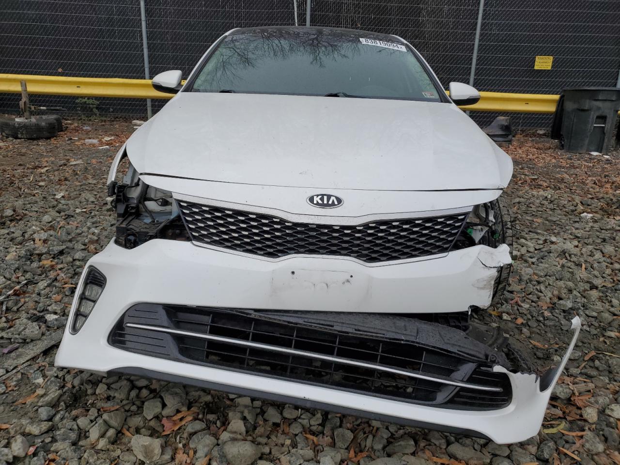 2018 KIA Optima VIN 5XXGW4L27JG196679 Copart auction photo, front end damage thumbnail 5