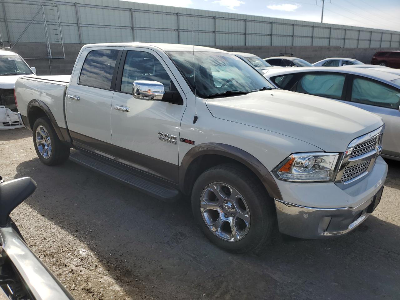 2018 RAM 1500 VIN 1C6RR7NM8JS256062 Copart auction photo, front end damage thumbnail 4