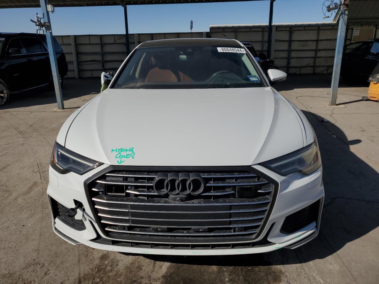 2019 Audi A6 VIN WAUL2AF26KN093423 Copart auction photo, side / front end damage thumbnail 5