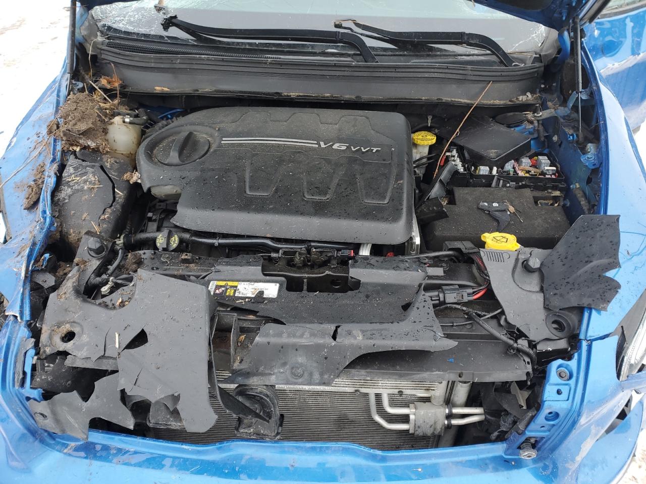 2017 Jeep Grand Cherokee VIN 1C4PJMAS8HW651372 Copart auction photo, rollover / all over damage thumbnail 12