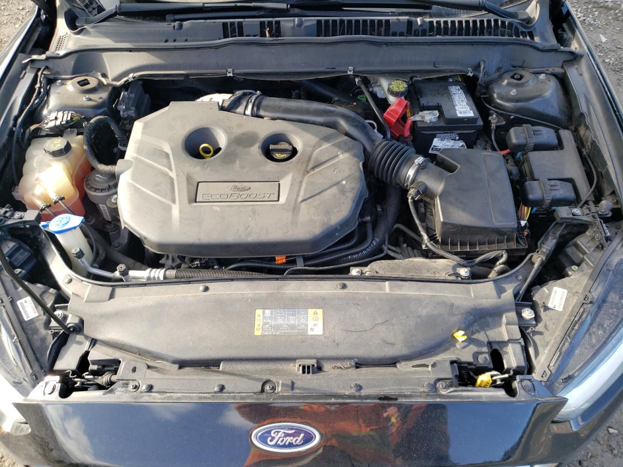 2014 Ford Fusion VIN 3FA6P0K94ER345062 Copart auction photo, rear end / front end damage thumbnail 11
