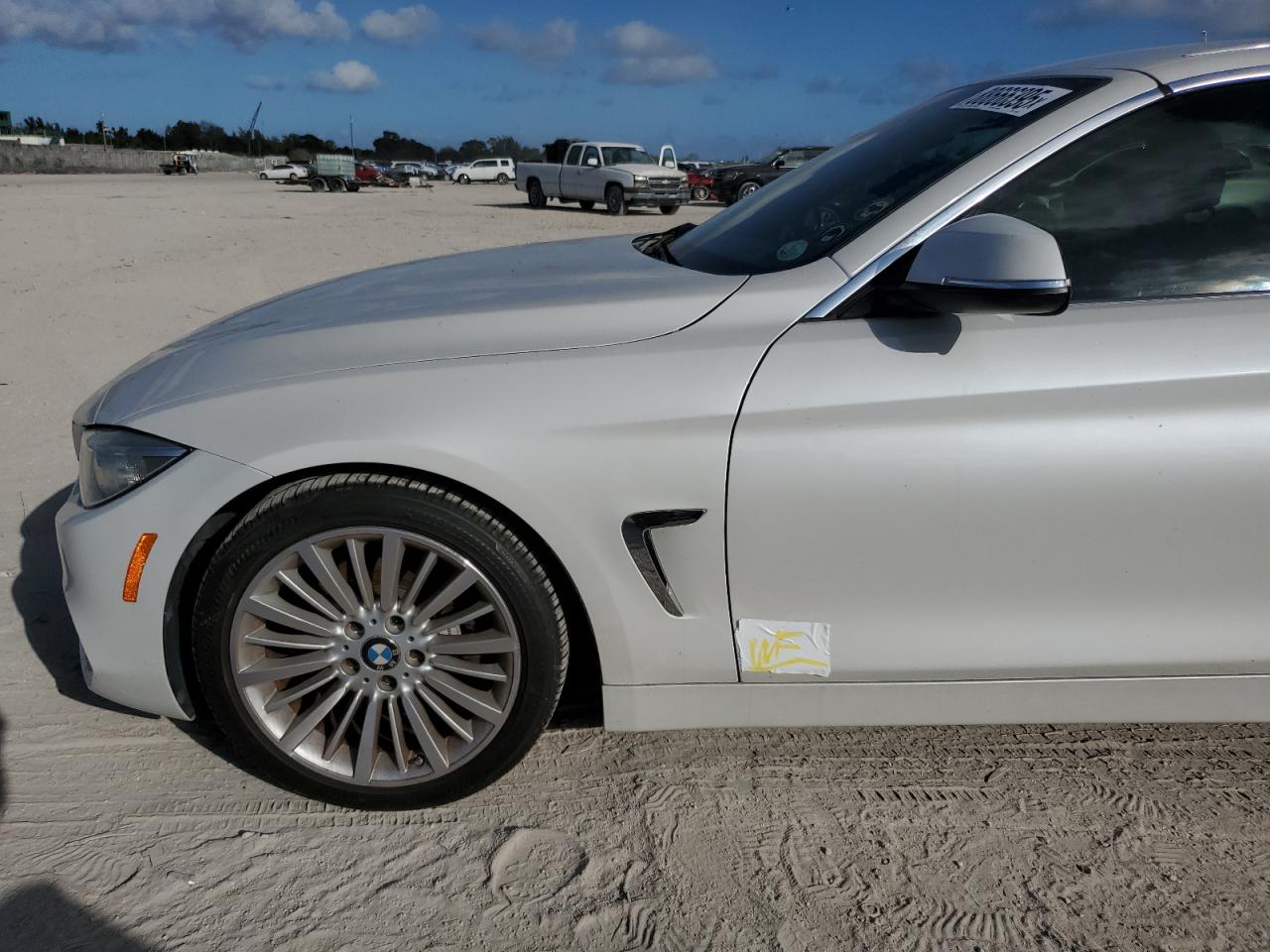 2015 BMW 4er VIN WBA3V5C51FP751950 Copart auction photo, water/flood / mechanical damage thumbnail 12