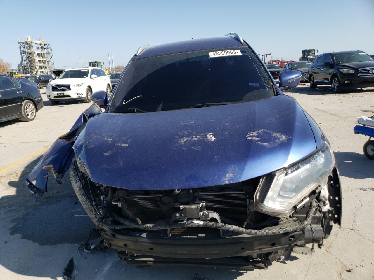 2018 Nissan Rogue VIN KNMAT2MT6JP508767 Copart auction photo, front end damage thumbnail 5
