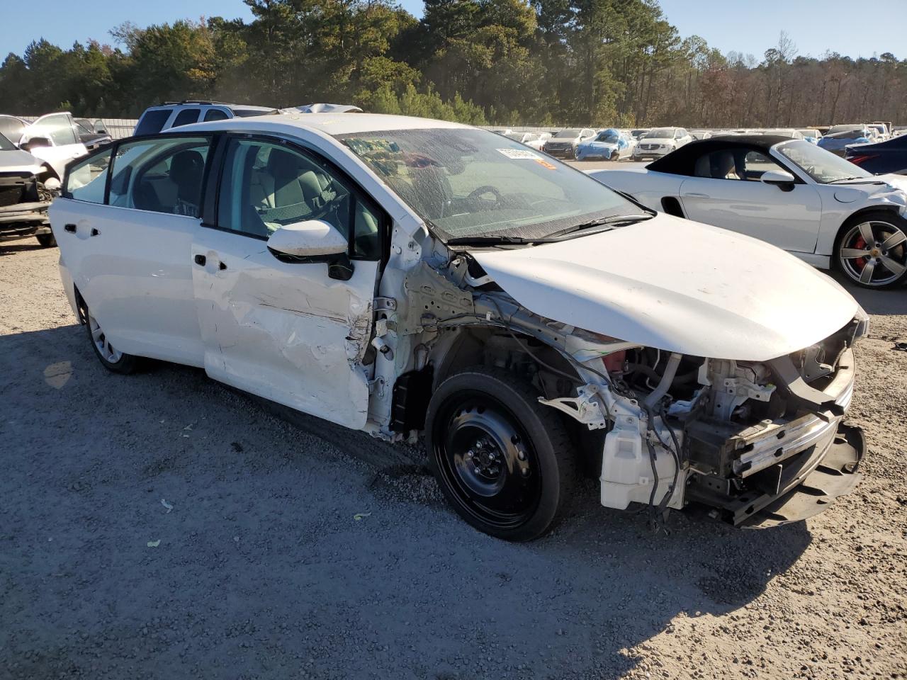 2021 Toyota Corolla VIN 5YFEPMAE3MP206105 Copart auction photo, all over damage thumbnail 4
