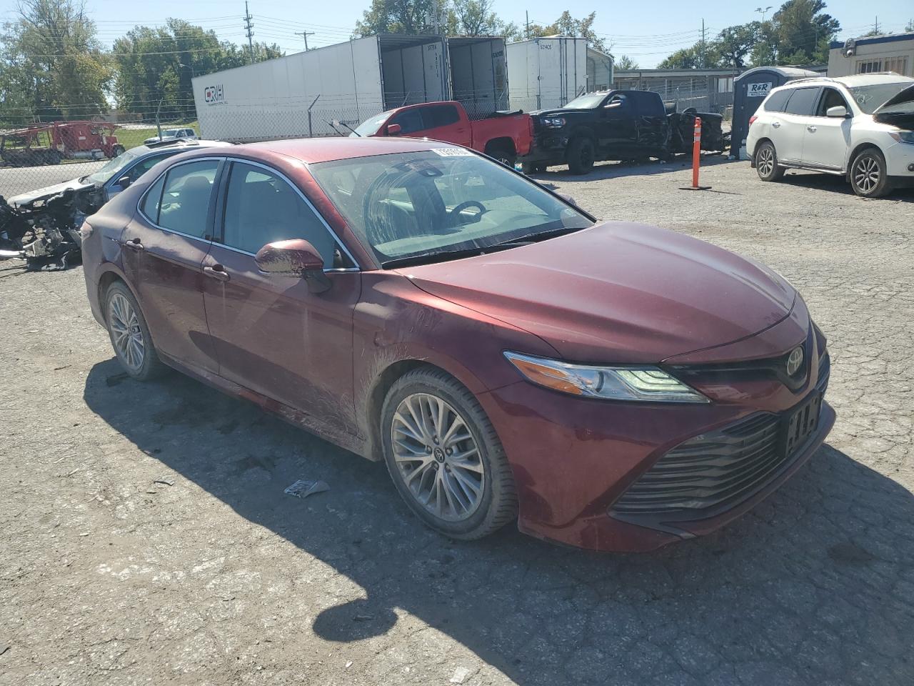 2019 Toyota Camry VIN 4T1B11HK3KU718604 Copart auction photo, hail damage thumbnail 4