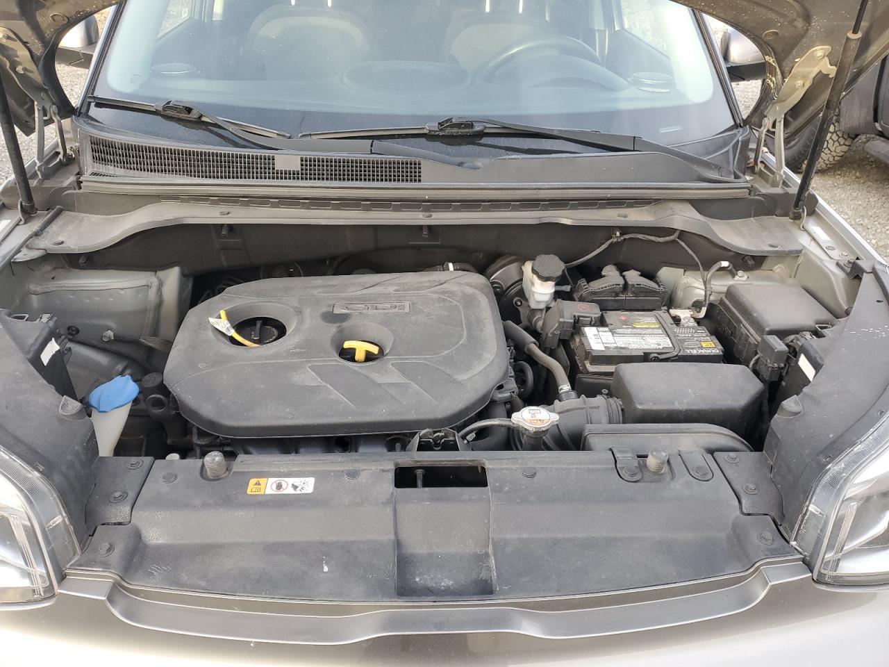 2019 KIA Soul VIN KNDJP3A58K7698105 Copart auction photo, side / front end damage thumbnail 12