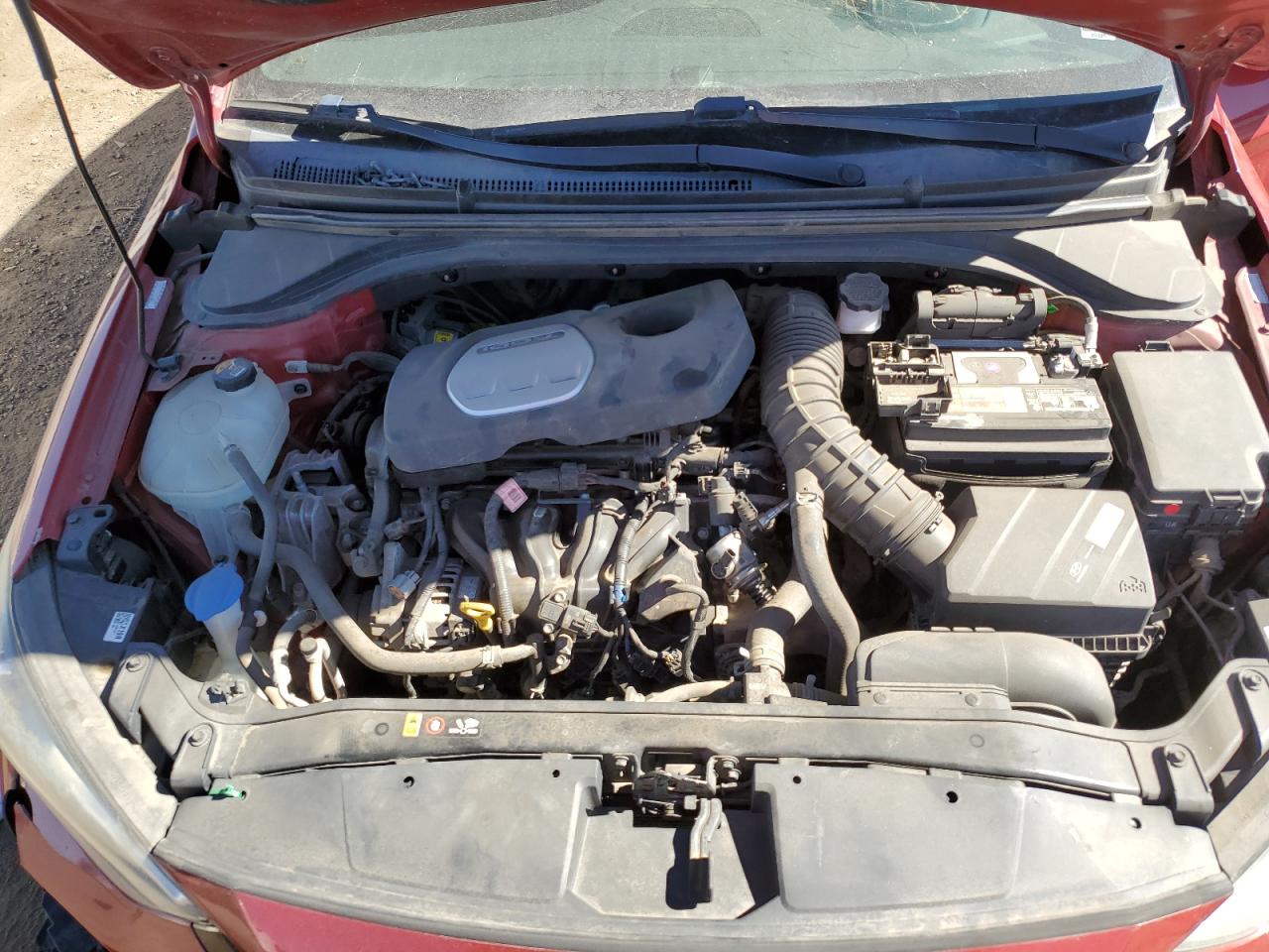 2018 Hyundai Elantra VIN KMHD04LB0JU483825 Copart auction photo, front end / mechanical damage thumbnail 11
