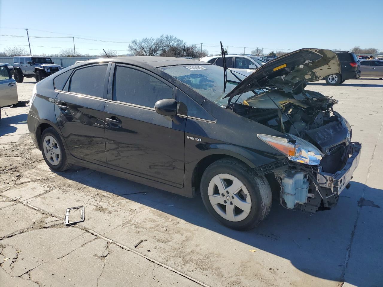2011 Toyota Prius VIN JTDKN3DU1B0323646 Copart auction photo, front end damage thumbnail 4