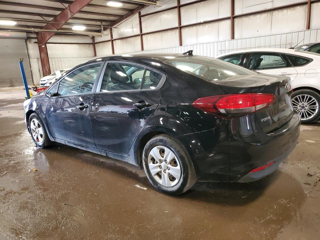2017 KIA Forte VIN 3KPFK4A70HE059656 Copart auction photo, front end / side damage thumbnail 2