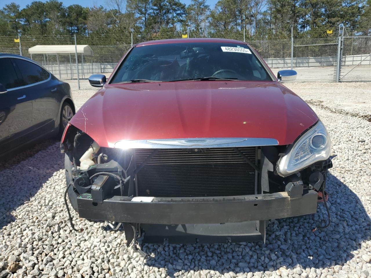 2011 Chrysler 200 VIN 1C3BC2FB3BN594937 Copart auction photo, front end damage thumbnail 5